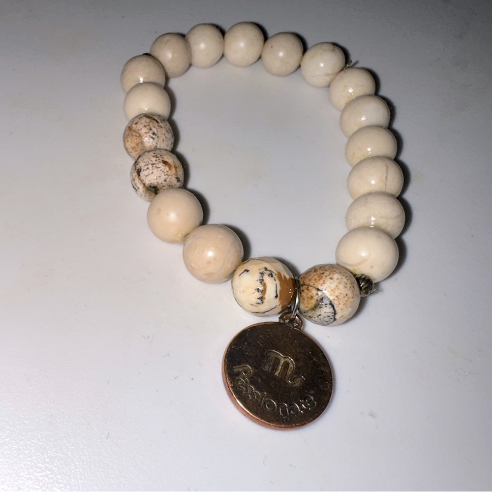 Scorpio Beaded bracelet -Passionate Charm